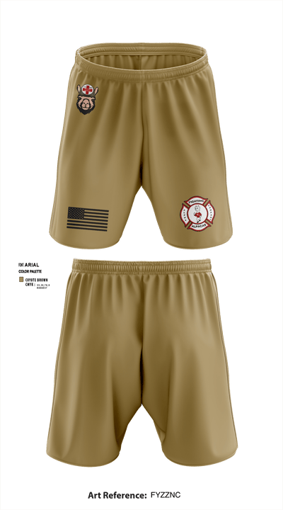 Alpha Company, WBAMC 94187438 Athletic Shorts With Pockets - 3