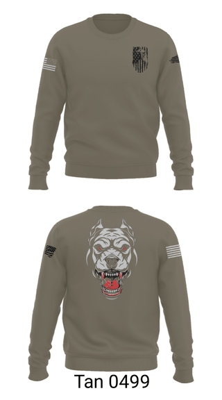Crew Neck Sweatshirt, , Army, Teamtime, Team time, sublimation, custom sports apparel, team uniforms, spirit wear, spiritwear, sports uniforms, custom shirts, team store, custom team store, fundraiser sports, apparel fundraiser
