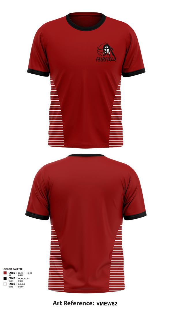 Short Sleeve Performance Shirt, Fairfield Township Youth Basketball League, Men's Basketball, Teamtime, Team time, sublimation, custom sports apparel, team uniforms, spirit wear, spiritwear, sports uniforms, custom shirts, team store, custom team store, fundraiser sports, apparel fundraiser