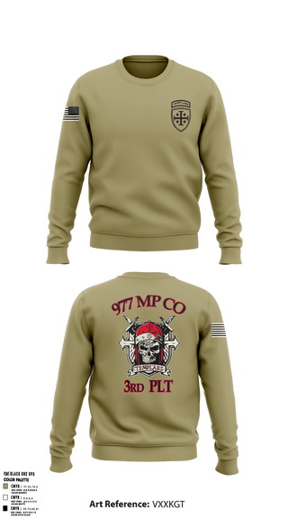 Crew Neck Sweatshirt, , Army, Teamtime, Team time, sublimation, custom sports apparel, team uniforms, spirit wear, spiritwear, sports uniforms, custom shirts, team store, custom team store, fundraiser sports, apparel fundraiser