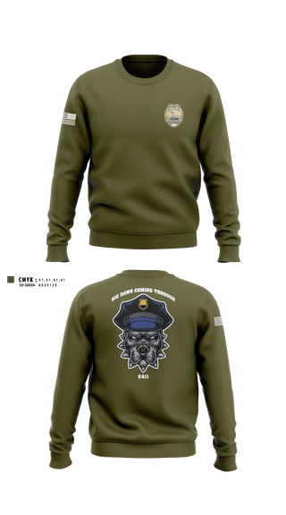 Crew Neck Sweatshirt, PMO, Marines, Teamtime, Team time, sublimation, custom sports apparel, team uniforms, spirit wear, spiritwear, sports uniforms, custom shirts, team store, custom team store, fundraiser sports, apparel fundraiser
