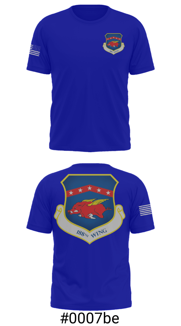 Short Sleeve Performance Shirt, , Air Force, Teamtime, Team time, sublimation, custom sports apparel, team uniforms, spirit wear, spiritwear, sports uniforms, custom shirts, team store, custom team store, fundraiser sports, apparel fundraiser