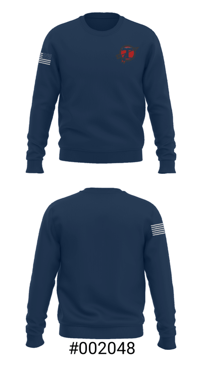 Tecumseh High School Swimming 39196811 Crew Neck Sweatshirt - 16