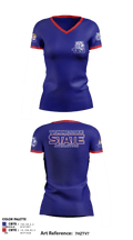 Tennessee State University Cheer 58135381 Women's Short Sleeve V-neck Shirt - 1