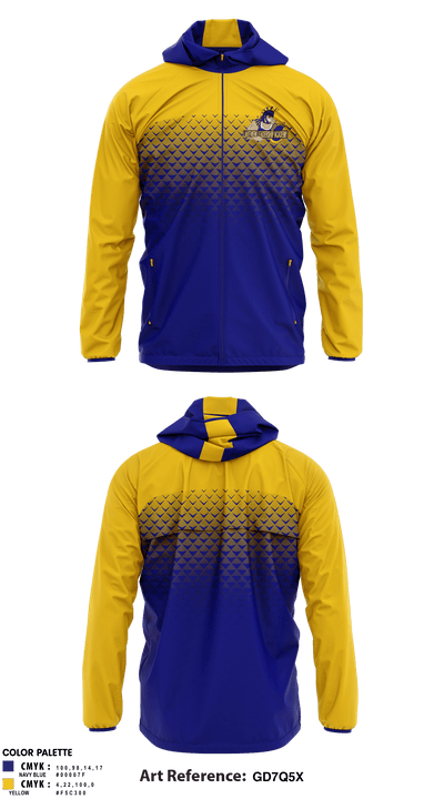 Lakeview Leadership Academy Cheer 24363619 Windbreaker - 1