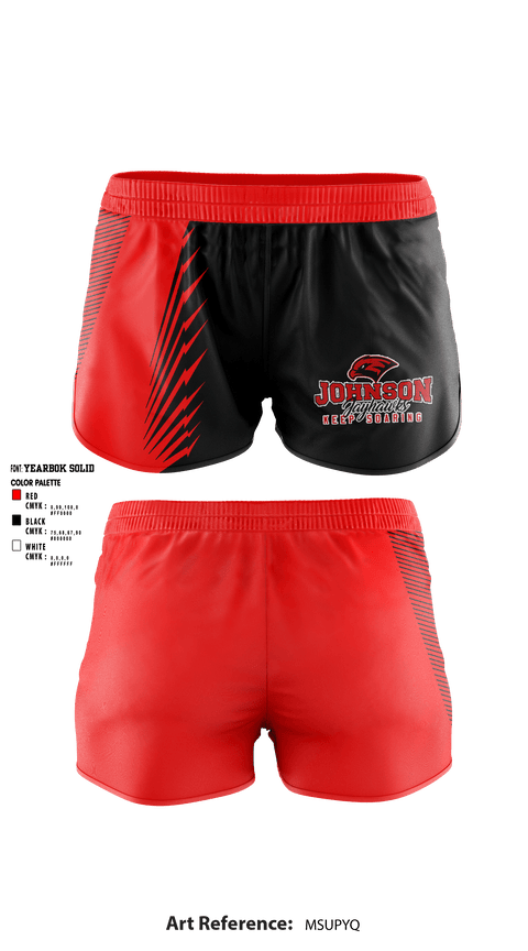 Women's Shorts, Stevenson High School, Spirit Store, Teamtime, Team time, sublimation, custom sports apparel, team uniforms, spirit wear, spiritwear, sports uniforms, custom shirts, team store, custom team store, fundraiser sports, apparel fundraiser