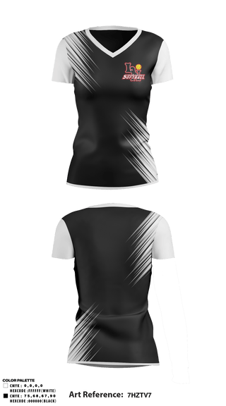 Women's Short Sleeve Vneck Shirt, Laguna Niguel Girl's Softball, Softball, Teamtime, Team time, sublimation, custom sports apparel, team uniforms, spirit wear, spiritwear, sports uniforms, custom shirts, team store, custom team store, fundraiser sports, apparel fundraiser