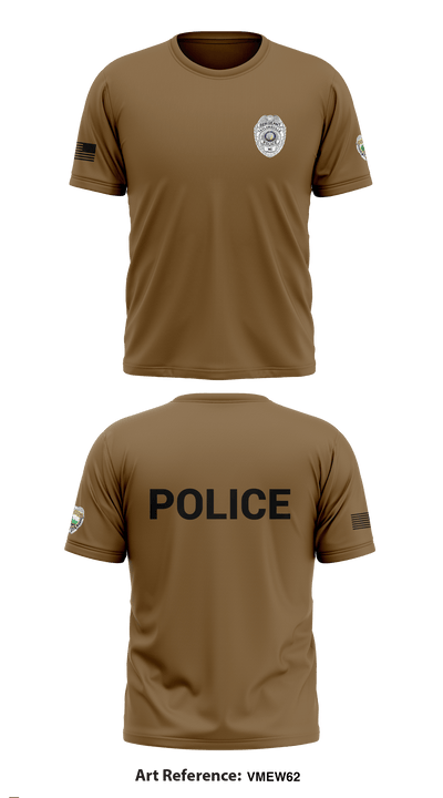 TAYLORSVILLE POLICE DEPARTMENT LT 27466887 Short Sleeve Performance Shirt - 2