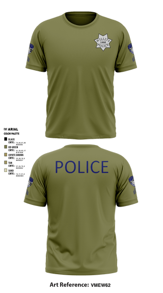 Short Sleeve Performance Shirt, Willits Little Lake JRTF, Police, Teamtime, Team time, sublimation, custom sports apparel, team uniforms, spirit wear, spiritwear, sports uniforms, custom shirts, team store, custom team store, fundraiser sports, apparel fundraiser