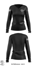 1438th CTC 15112391 Women's Long Sleeve V-neck Shirt - 7