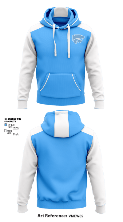 Centreville High School Cheer 39790285 Hoodie - 1