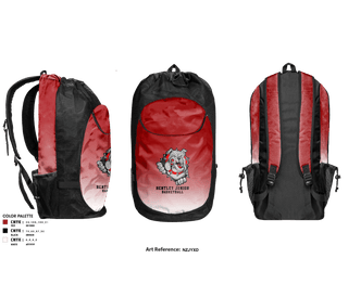 Gear Bag, Bentley Junior High School Basketball, Men's Basketball, Teamtime, Team time, sublimation, custom sports apparel, team uniforms, spirit wear, spiritwear, sports uniforms, custom shirts, team store, custom team store, fundraiser sports, apparel fundraiser