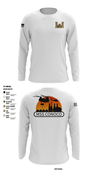 MSSC Essayons 2 48058860 Long Sleeve Performance Shirt - 2