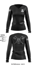 Easy Company 3-47 80442041 Women's Long Sleeve V-neck Shirt - 1