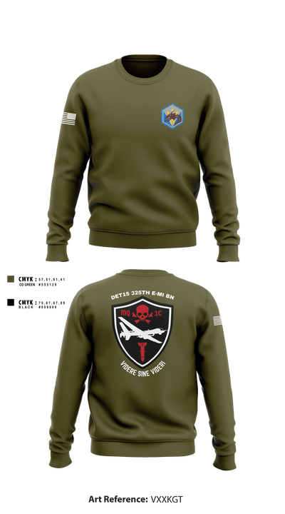 DET 15 325th EMIB 30481521 Crew Neck Sweatshirt - 3