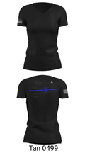 K-9 Crew 23249589 Women's Short Sleeve V-neck Shirt - 23