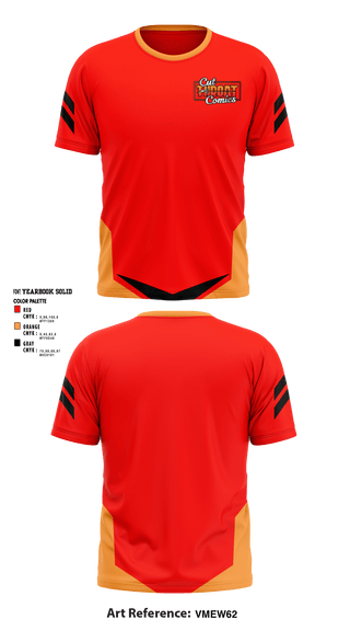 Short Sleeve Performance Shirt, Cut Throat Comics, , Teamtime, Team time, sublimation, custom sports apparel, team uniforms, spirit wear, spiritwear, sports uniforms, custom shirts, team store, custom team store, fundraiser sports, apparel fundraiser