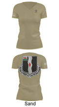 3rd Battalion 60th infantry Regiment River Raiders 94205182 Women's Short Sleeve V-neck Shirt - 44