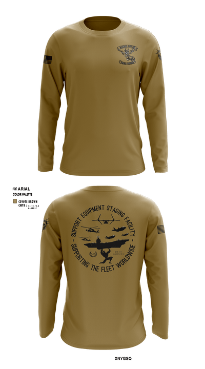 STAGING FACILITY 22010365 Long Sleeve Performance Shirt - 8