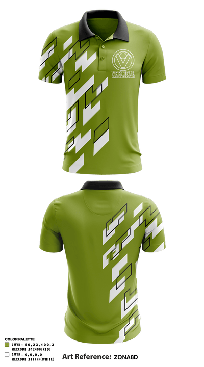 Vertical Skills Academy 87351468 Short Sleeve Performance Polo - 1