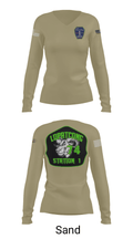 Delaware Park Chemical Engine Co. #1 31356015 Women's Long Sleeve V-neck Shirt - 42