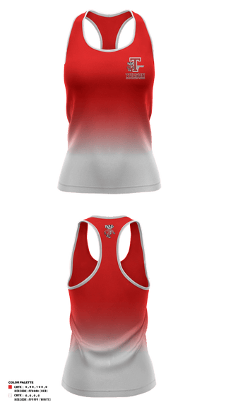 Tank Top, Tucson High Magnet School Tennis, Tennis, Teamtime, Team time, sublimation, custom sports apparel, team uniforms, spirit wear, spiritwear, sports uniforms, custom shirts, team store, custom team store, fundraiser sports, apparel fundraiser