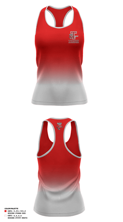 Tucson High Magnet School Tennis 44597806 Tank Top - 1