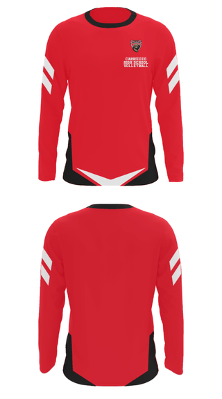Long Sleeve Performance Shirt, Carrizozo High School Volleyball, Women's Volleyball, Teamtime, Team time, sublimation, custom sports apparel, team uniforms, spirit wear, spiritwear, sports uniforms, custom shirts, team store, custom team store, fundraiser sports, apparel fundraiser