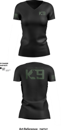 Steel Valley Kennels 65544529 Women's Short Sleeve V-neck Shirt - 5