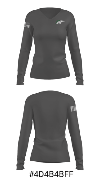 Women's Long Sleeve Vneck Shirt, Kettle Moraine Lutheran High School Soccer, Women's Soccer, Teamtime, Team time, sublimation, custom sports apparel, team uniforms, spirit wear, spiritwear, sports uniforms, custom shirts, team store, custom team store, fundraiser sports, apparel fundraiser