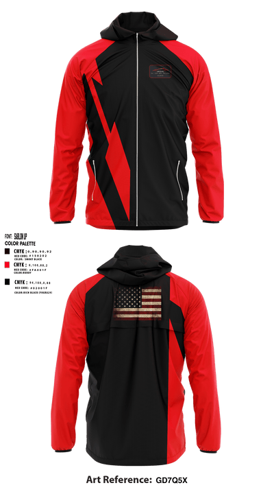 Vitalii Detailing 67870229 Quarter Zip Jacket - 1