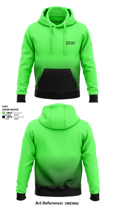 CUYAHOGA FALLS STREET DEPT 15203184 Hoodie - 1