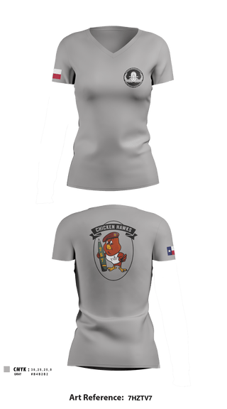 Women's Short Sleeve Vneck Shirt, RENEGADES, Army, Teamtime, Team time, sublimation, custom sports apparel, team uniforms, spirit wear, spiritwear, sports uniforms, custom shirts, team store, custom team store, fundraiser sports, apparel fundraiser