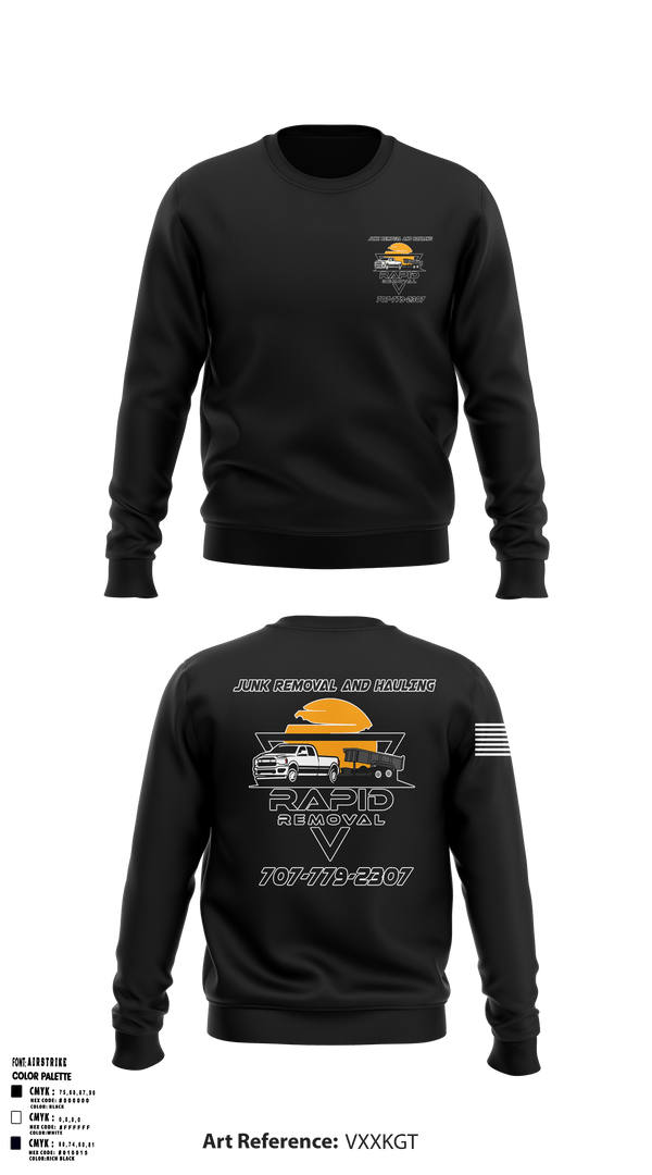 Crew Neck Sweatshirt, Rapid RemovalRapid Removal, , Teamtime, Team time, sublimation, custom sports apparel, team uniforms, spirit wear, spiritwear, sports uniforms, custom shirts, team store, custom team store, fundraiser sports, apparel fundraiser