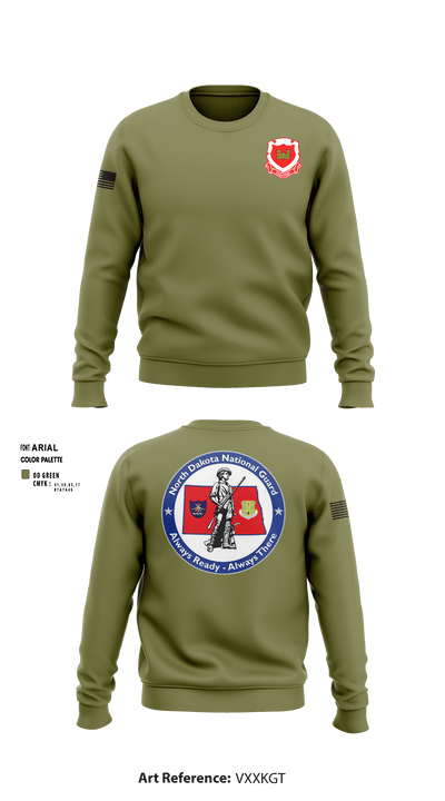 164th EN BN 3856732 Crew Neck Sweatshirt - 2