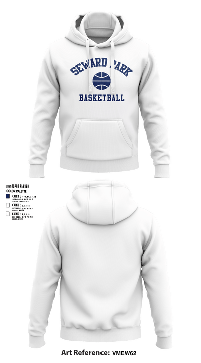 Seward Park Campus Basketball 60005060 Hoodie - 39