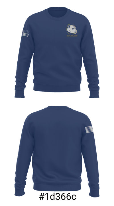 Rye Country Day School Basketball 85905572 Crew Neck Sweatshirt - 16