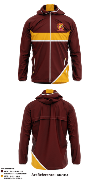 Windbreaker, Alliance Virgil Roberts Leadership Academy, Spirit Store, Teamtime, Team time, sublimation, custom sports apparel, team uniforms, spirit wear, spiritwear, sports uniforms, custom shirts, team store, custom team store, fundraiser sports, apparel fundraiser