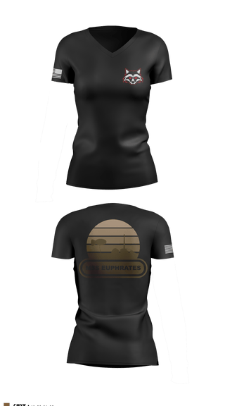 Women's Short Sleeve Vneck Shirt, B-114, Army, Teamtime, Team time, sublimation, custom sports apparel, team uniforms, spirit wear, spiritwear, sports uniforms, custom shirts, team store, custom team store, fundraiser sports, apparel fundraiser