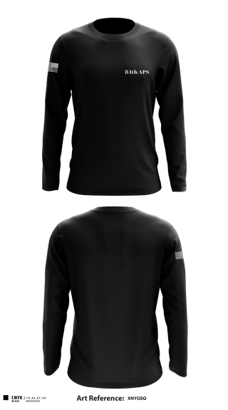 Long Sleeve Performance Shirt, 84th APS, Army, Teamtime, Team time, sublimation, custom sports apparel, team uniforms, spirit wear, spiritwear, sports uniforms, custom shirts, team store, custom team store, fundraiser sports, apparel fundraiser