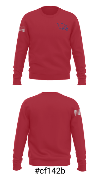 Crew Neck Sweatshirt, Pender High School Basketball, Men's Basketball, Teamtime, Team time, sublimation, custom sports apparel, team uniforms, spirit wear, spiritwear, sports uniforms, custom shirts, team store, custom team store, fundraiser sports, apparel fundraiser