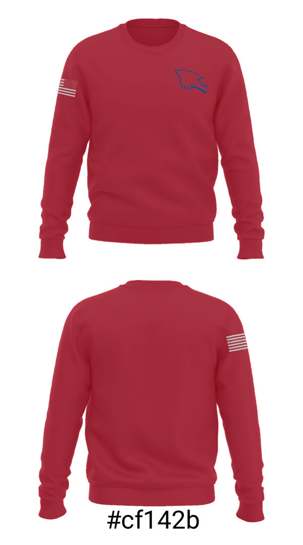 Crew Neck Sweatshirt, Pender High School Basketball, Men's Basketball, Teamtime, Team time, sublimation, custom sports apparel, team uniforms, spirit wear, spiritwear, sports uniforms, custom shirts, team store, custom team store, fundraiser sports, apparel fundraiser
