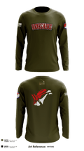 2-6 Cav Alpha troop Renegades 57667590 Long Sleeve Performance Shirt - 10