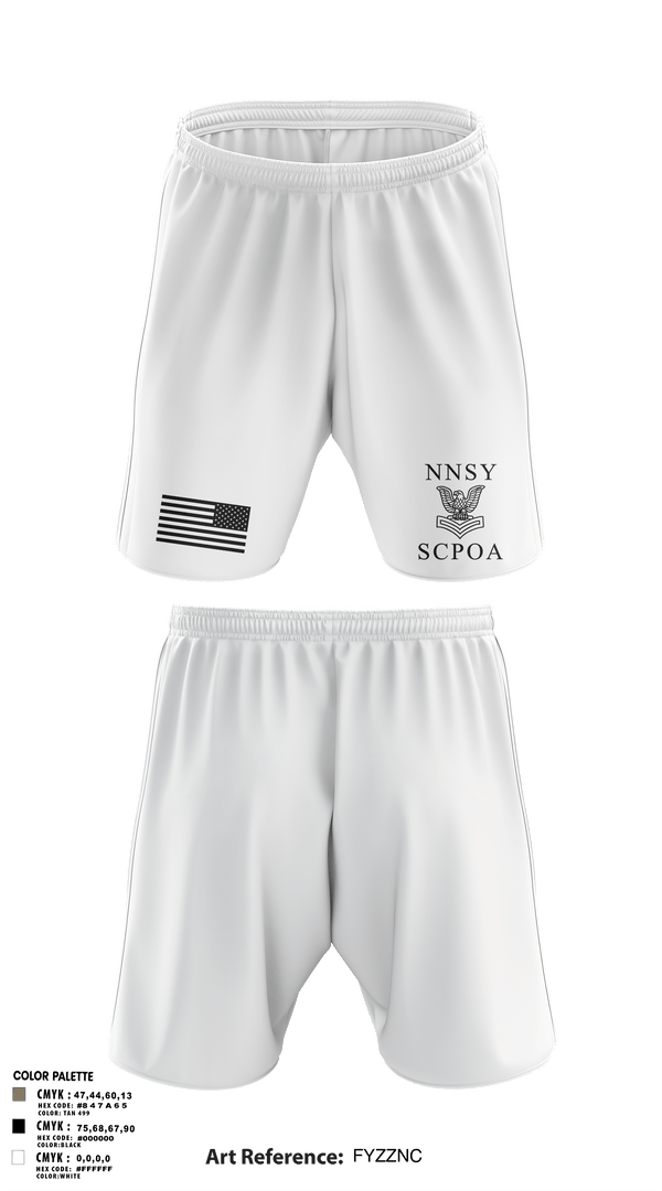 Athletic Shorts With Pockets, NNSY SCPOA, Navy, Teamtime, Team time, sublimation, custom sports apparel, team uniforms, spirit wear, spiritwear, sports uniforms, custom shirts, team store, custom team store, fundraiser sports, apparel fundraiser