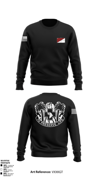 Crew Neck Sweatshirt, 531st HCTACTICAL POTATOSCOMMO CARROTSADMIN APPLES, Army, Teamtime, Team time, sublimation, custom sports apparel, team uniforms, spirit wear, spiritwear, sports uniforms, custom shirts, team store, custom team store, fundraiser sports, apparel fundraiser