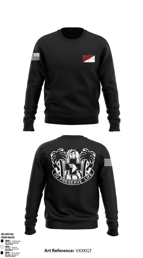 Crew Neck Sweatshirt, 531st HCTACTICAL POTATOSCOMMO CARROTSADMIN APPLES, Army, Teamtime, Team time, sublimation, custom sports apparel, team uniforms, spirit wear, spiritwear, sports uniforms, custom shirts, team store, custom team store, fundraiser sports, apparel fundraiser