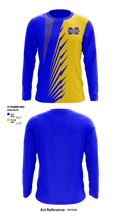 Mira Mesa High School Baseball 72072280 Long Sleeve Performance Shirt - 1