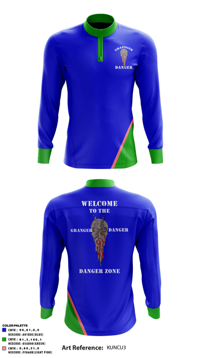 GrangerDanger 5370643 Quarter Zip Jacket - 1