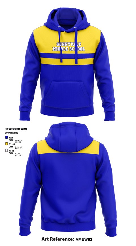 Hoodie, Sunnyvale Middle School, Spirit Store, Teamtime, Team time, sublimation, custom sports apparel, team uniforms, spirit wear, spiritwear, sports uniforms, custom shirts, team store, custom team store, fundraiser sports, apparel fundraiser