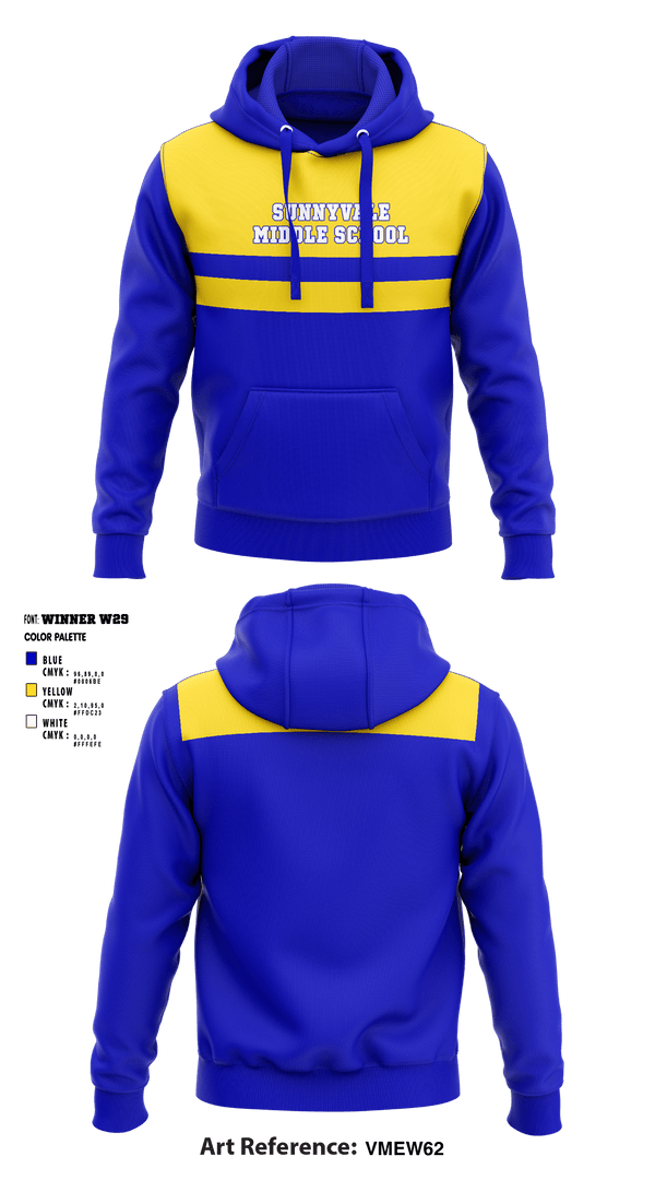 Hoodie, Sunnyvale Middle School, Spirit Store, Teamtime, Team time, sublimation, custom sports apparel, team uniforms, spirit wear, spiritwear, sports uniforms, custom shirts, team store, custom team store, fundraiser sports, apparel fundraiser